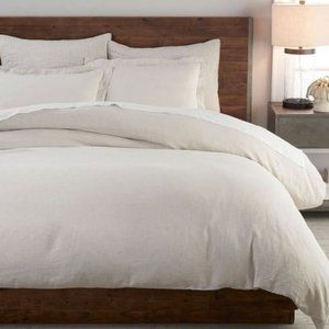 Pottery Barn Foundations Line Made To Order Linen King Sheet Set - Big Discount